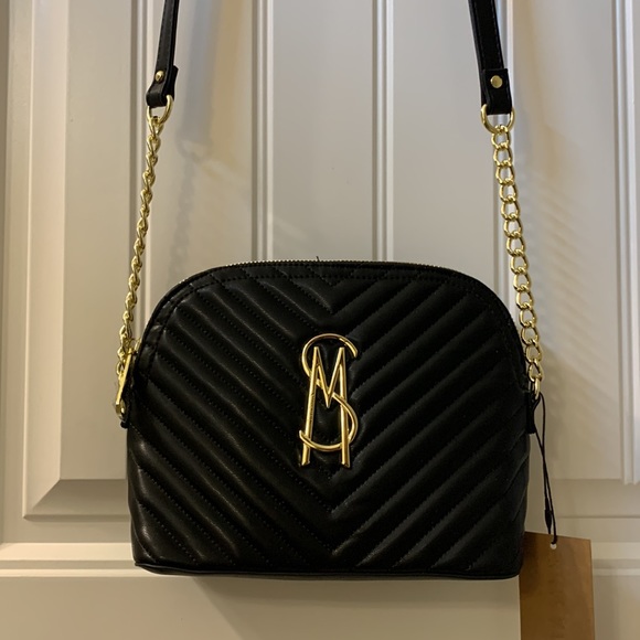 Steve Madden Chevron Leather Crossbody Bag - Picture 4 of 16